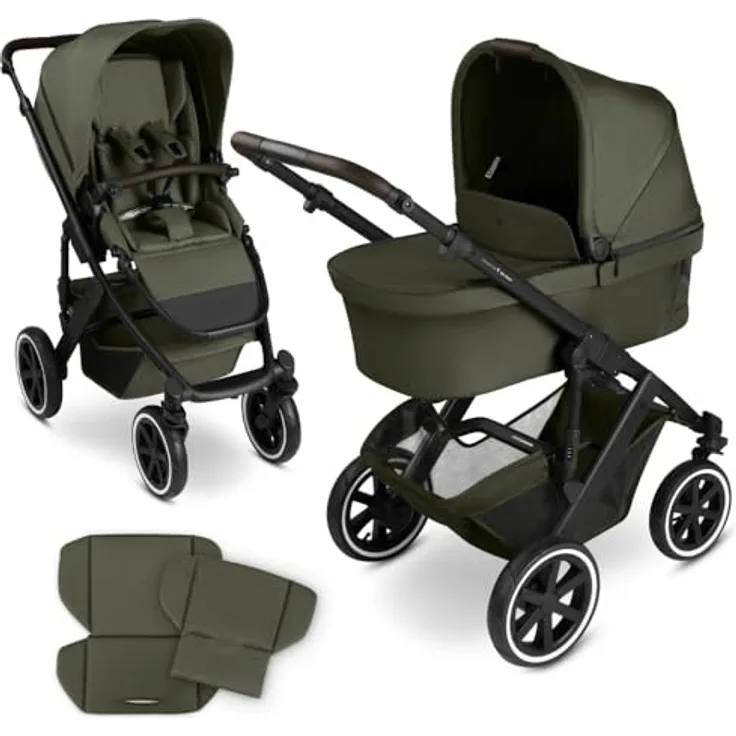 ABC Design Salsa 5 Air - Avocado, Buggy mit großen Luftreifen und integrierter Federung