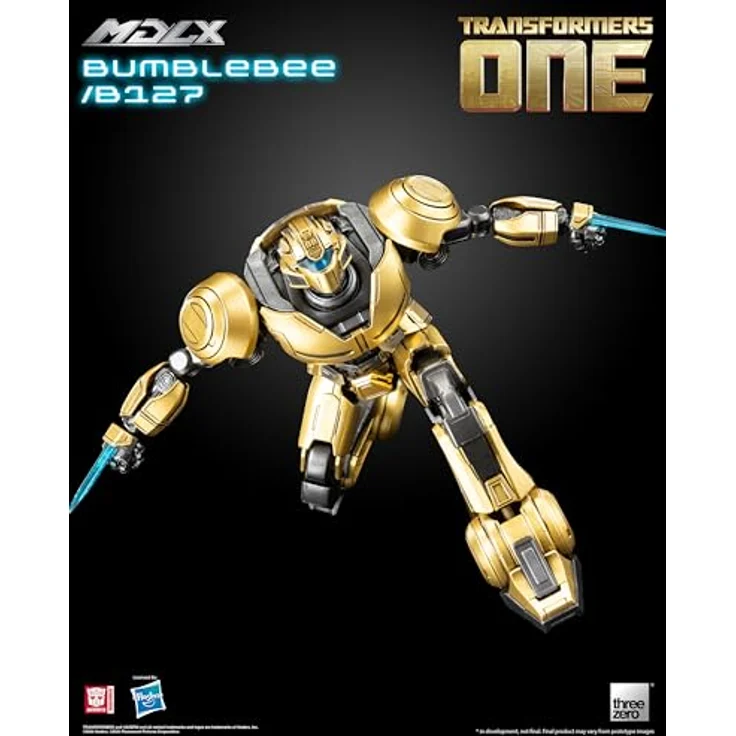 THREEZERO Transformers MDLX Actionfigur Bumblebee/B127, 12 cm, mit Zubehör in Fensterbox aus ABS, POM, PVC, Zinklegierung und Metallteilen – Bild 22