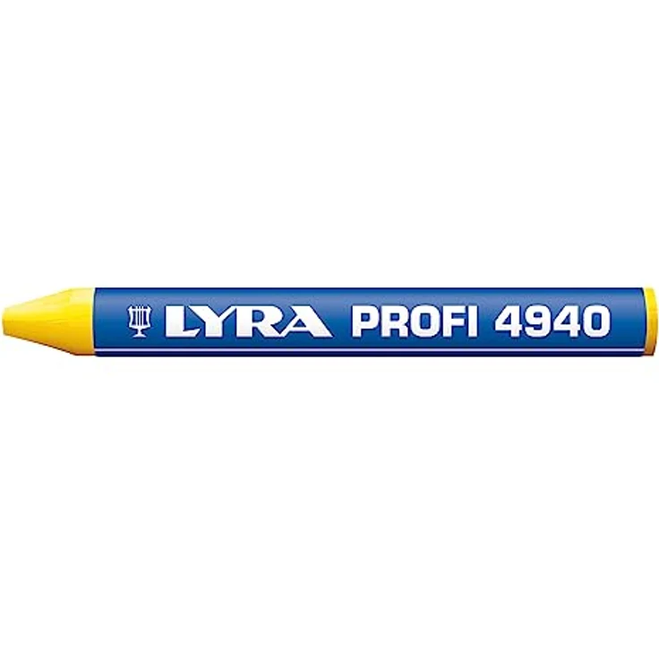 LYRA Reifen- / Universalkreide 4940 a, 12 Stück, gelb, Durchmesser 12 mm, Länge 120 mm – Bild 2