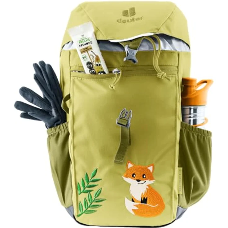 Deuter Waldfuchs 10, Kinderrucksack 35 cm, linden-cactus, 100% Polyester, ideal für den Kindergarten – Bild 3