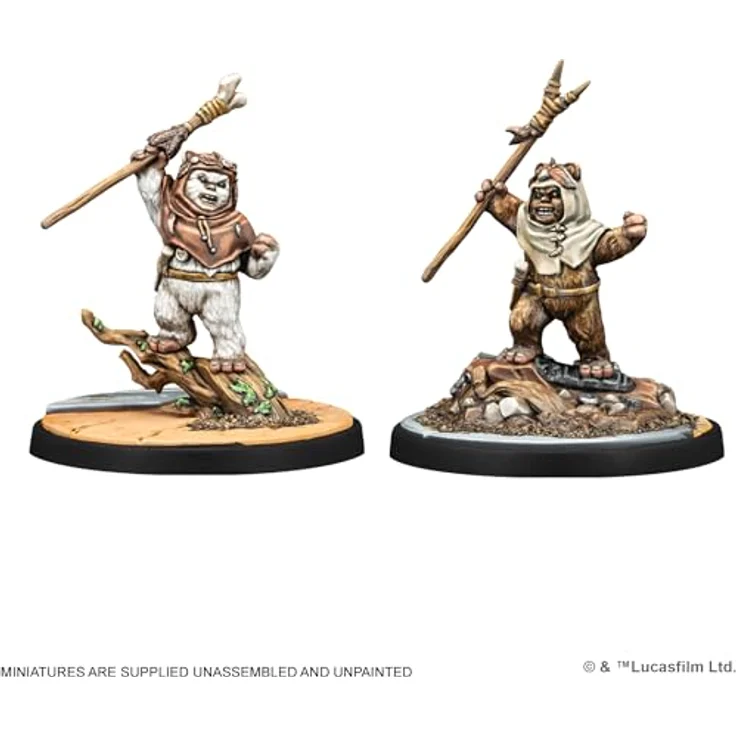 Atomic Mass Games Star Wars Shatterpoint - Squad-Pack "Ee Chee Wa Maa!" mit Ewoks, Skirmish-Miniaturenspiel (Deutsch) – Bild 3