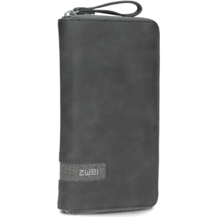 ZWEI Olli OW2 Geldbörse, Damenportemonnaie aus Polyurethan und Polyester, 11 x 19 x 3 cm