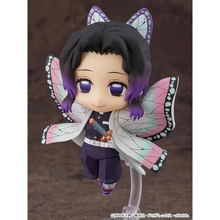 Good Smile Company Kimetsu no Yaiba: Demon Slayer Nendoroid Actionfigur Shinobu Kocho, 10 cm, detailreich mit Base – Bild 6