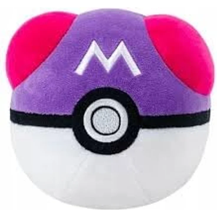 Jazwares Poke Ball, Kuscheltier mit klassischem Design – Bild 1