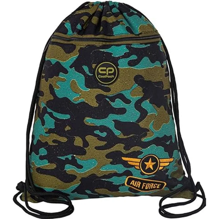 Coolpack F070712, Turnbeutel VERT AIR FORCE, Multicolor
