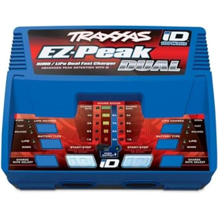 Traxxas 2972GX DUAL EZ-Peak Plus 2x4-Amp NiMH/Lipo Schnell-Lader (Vers2018) – Bild 2