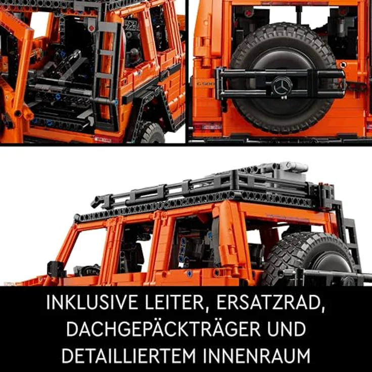 LEGO® Konstruktionsspielsteine Mercedes-Benz G 500 PROFESSIONAL Line (42177), LEGO Technic, (2891 St), Made in Europe – Bild 9
