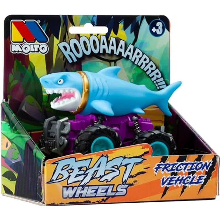 M MOLTO Vheiculos Tierfriccion Beast Wheels, ferngesteuertes Spielzeugauto, mehrfarbig, 15 x 5 cm – Bild 5
