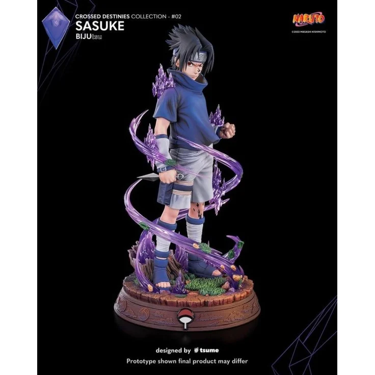 Tsume Naruto Shippuden Sasuke Uchiha Bijutsu Statue, Sammelfigur in hochwertiger Verarbeitung