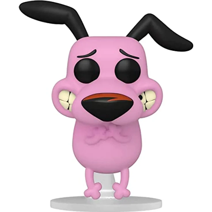 Funko POP! Animation: Courage The Cowardly Dog - Vinyl-Sammelfigur, 9,5 cm, offiziell lizenziertes Sammlerstück für Kinder und Erwachsene, ideales Geschenk für TV-Fans – Bild 1