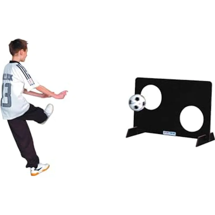 Sport-Thieme Fußball-Torwand Kinder Unisex, robuste Birkensperrholz-Konstruktion, Plattenmaß 124x82 cm, für Kinder ab 3 Jahren