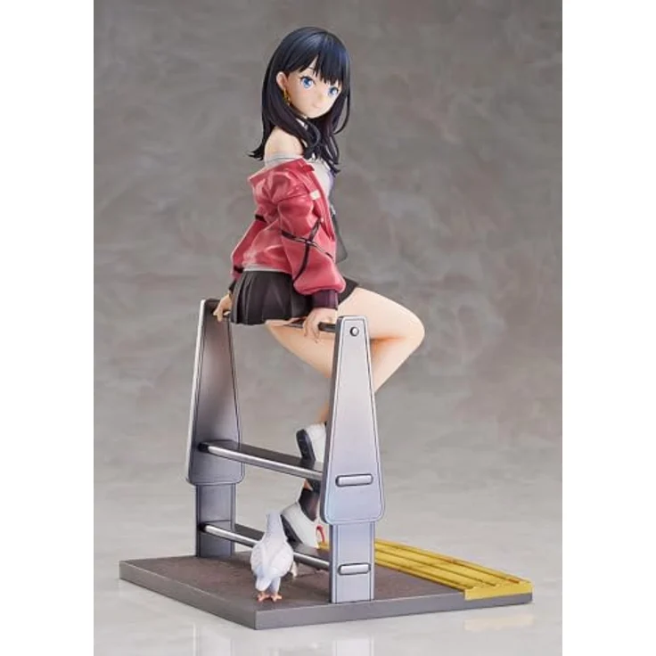 Good Smile Company Gridman Universe PVC Statue 1/7 Rikka Takarada, Blue Sky Station, 21 cm, detailreiche Figur mit realistischem Lackierungsdesign – Bild 5