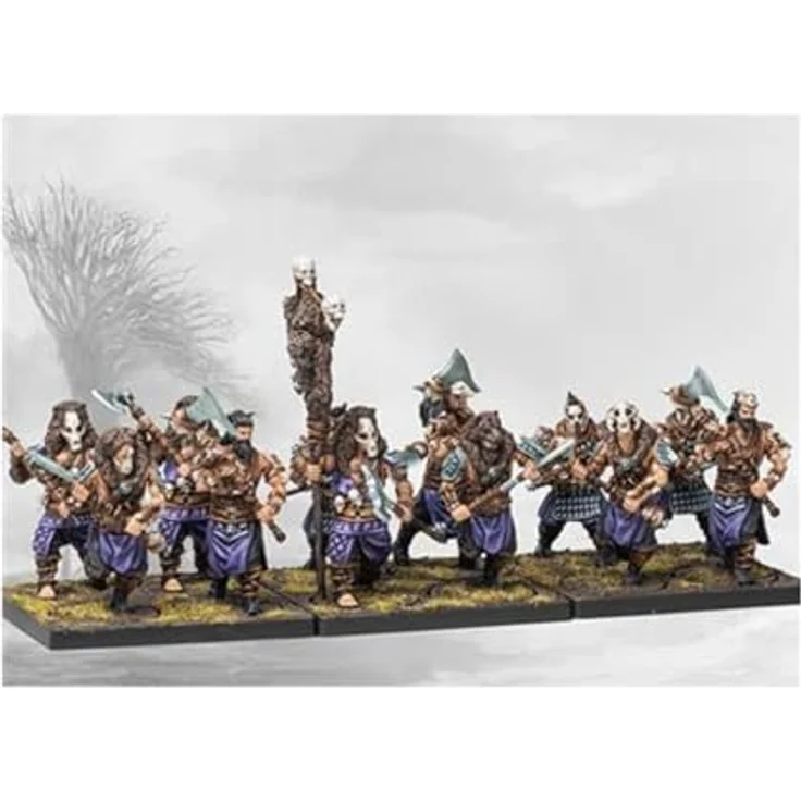 Para Bellum Wargames Nords: Bearsarks, Sammelfiguren der Elite Heavy Regiment mit hohen Cleave (2) Angriffen, brutaler Stärke und Frontlinienkompetenz – Bild 4