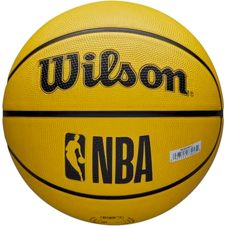 Wilson NBA Team Tribute Solid Basketball, Los Angeles Lakers, dreischichtiger Ball mit eingearbeitetem Design – Bild 7