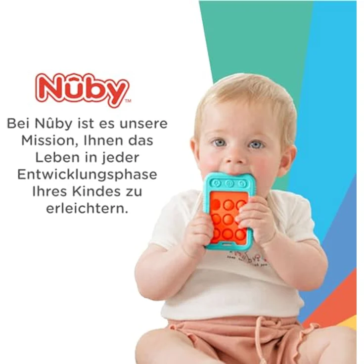 Nuby Dr. Talbot's - Baby-Badewanne mit Rückenlehne aus weiches Schaumstoff - Badewanne für Babys mit rutschfeste Griffe - 0-12 Monate – Bild 16