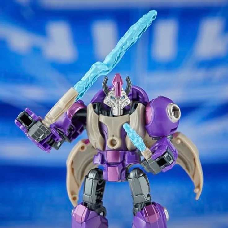 Transformers Prime Changer Alpha Trion, verwandelbare 2-in-1 Action-Figur (12,7 cm), cybertronischer Löwe mit Energon-Dolch und -Peitsche – Bild 3