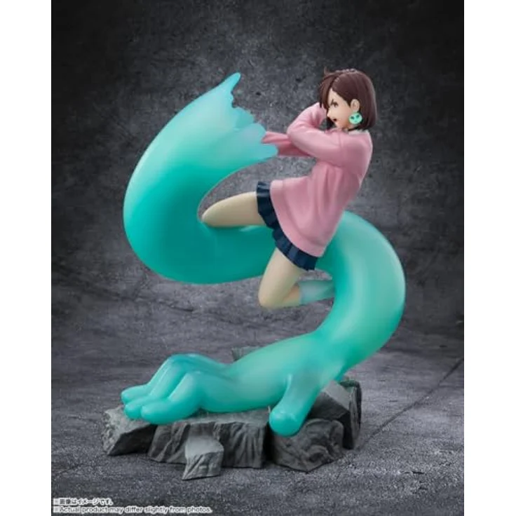 TAMASHII NATIONS DanDaDan Momo FiguartsZERO Sammelfigur, 16,5 cm hoch mit Effekten und Sockel, offiziell lizenziert – Bild 3