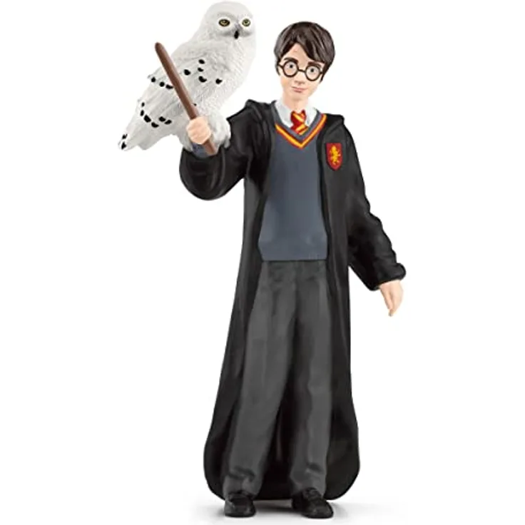 schleich 42633 Harry Potter & Hedwig, ab 6 Jahren, WIZARDING WORLD - Spielfigur, 4 x 2,5 x 10 cm