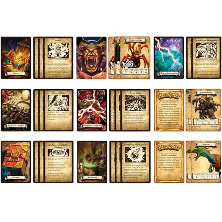 Avalon Hill HeroQuest Der Dschungel von Delthrak Abenteuerpack, Rollenspiel - Deutsche Version, 29 detaillierte Miniaturen, 16 Herausforderungen – Bild 4