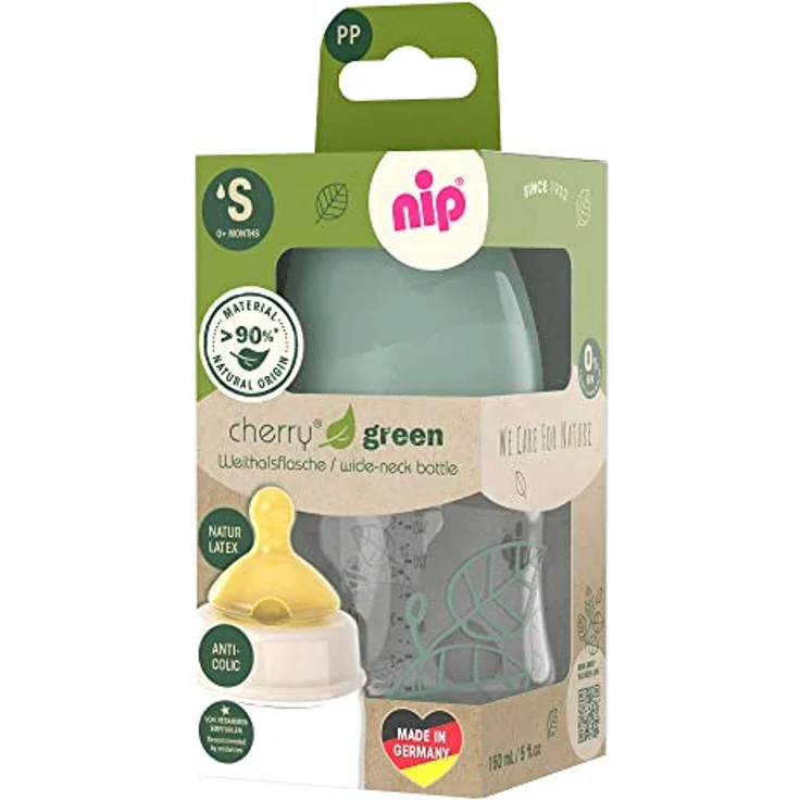 Cherry Green Weithalsflasche 150ml türkis – Bild 2