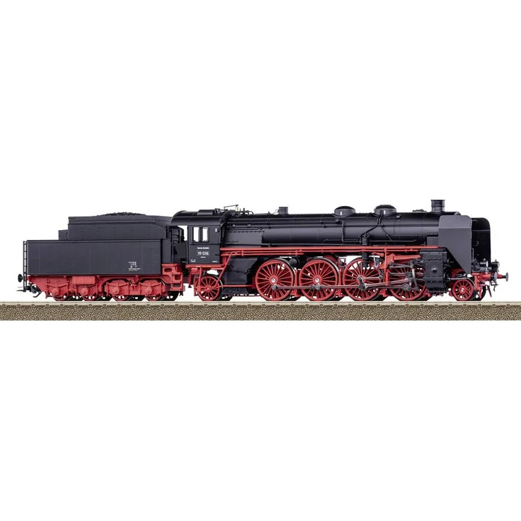 TRIX H0 T25019 Dampflok 19016 DR/DDR, detailliertes Modell mit 1800 PS und vier Treibachsen – Bild 1