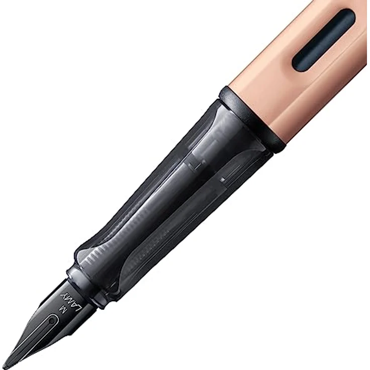 LAMY Füllfederhalter Lx, Exzellent verarbeitetes Schreibgerät mit polierter schwarzer Edelstahlfeder – Bild 3