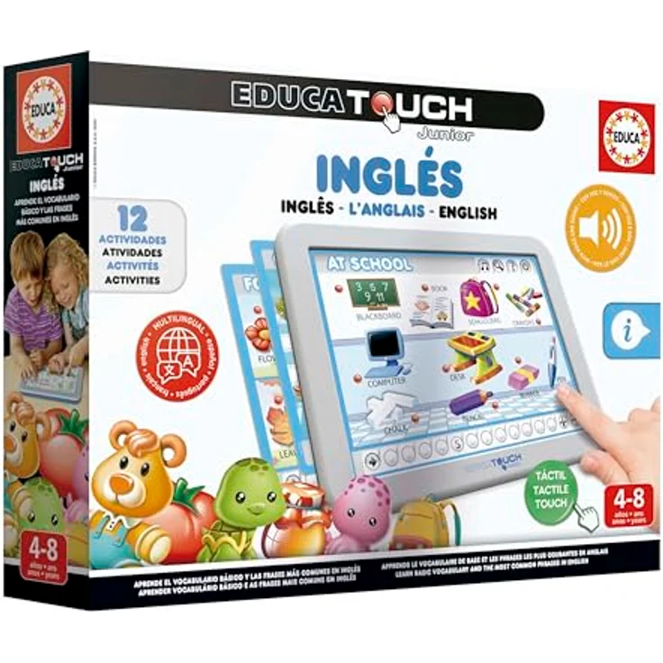 Educa Lernspiel I learn English. Touch Junior (EN), interaktives Lernspiel für Kinder, Englisch – Bild 5