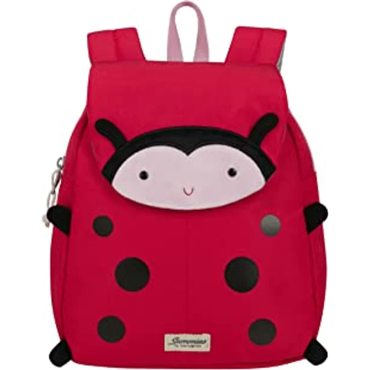 Samsonite Happy Sammies Eco - Kinderrucksack S, 28,5 cm, 7 L, Rot (Ladybug Lally) - Preisvergleich – Bild 2