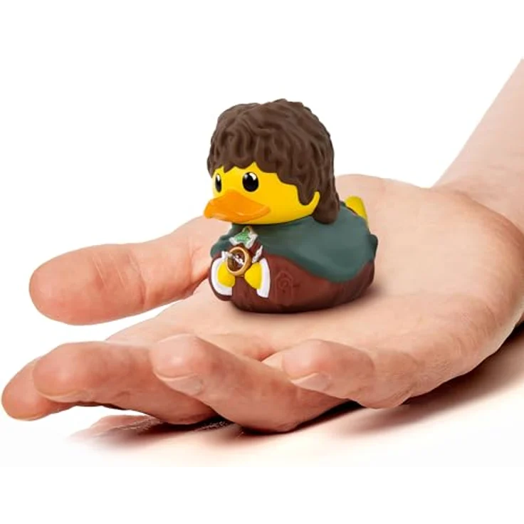 TUBBZ Kleine Frodo Beutlin, Sammelbare Vinyl-Gummientenfigur, 5 cm, offizielles Herr der Ringe Merchandise – Bild 1