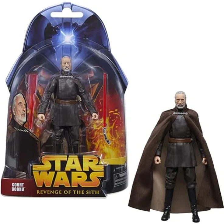 Star Wars The Black Series Count Dooku, 20-jähriges Jubiläum Action-Figur (15 cm) mit Lichtschwert und beweglichen Gelenken – Bild 2