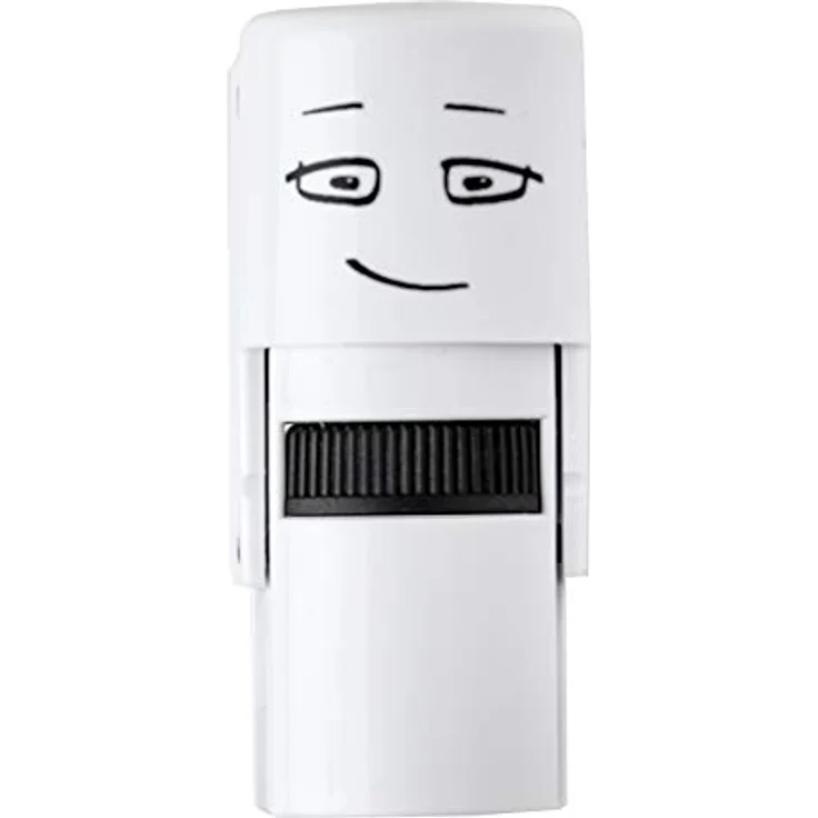 COLOP Little NIO Lehrer Motivstempel-Set Smiley Schule, 10 Motive, 1,7 x 1,7 cm, fancy grey – Bild 5