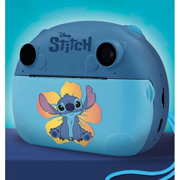 Lisciani Stitch Print Cam, Kinderkamera mit Dual-Kamera und lustigen Effekten, pastelrosa – Bild 3