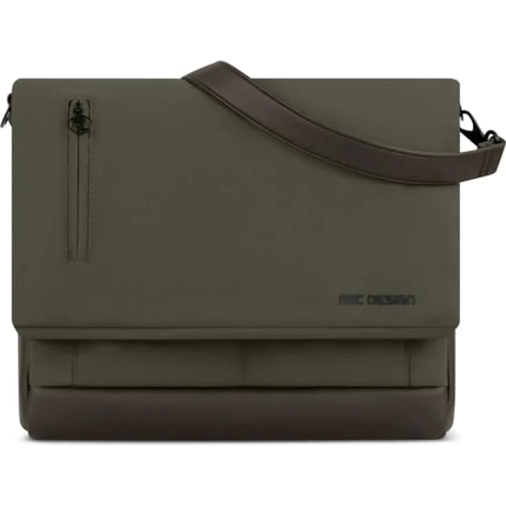ABC Design Urban Wickeltasche Avocado, stilvolle Wickeltasche mit viel Zubehör – Bild 5