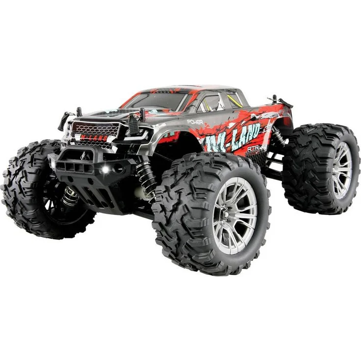 Amewi RC-Auto Monstertruck 48km/h 4WD 1:16 RTR, Allradantrieb, LED-Beleuchtung, spritzwassergeschützt