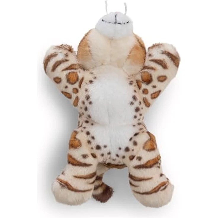 NICI MagNICI Katze Bengal 12cm - braun - Flauschiges Kuscheltier mit Magnetpfoten für Metallflächen, perfekte Geschenkidee – Bild 4