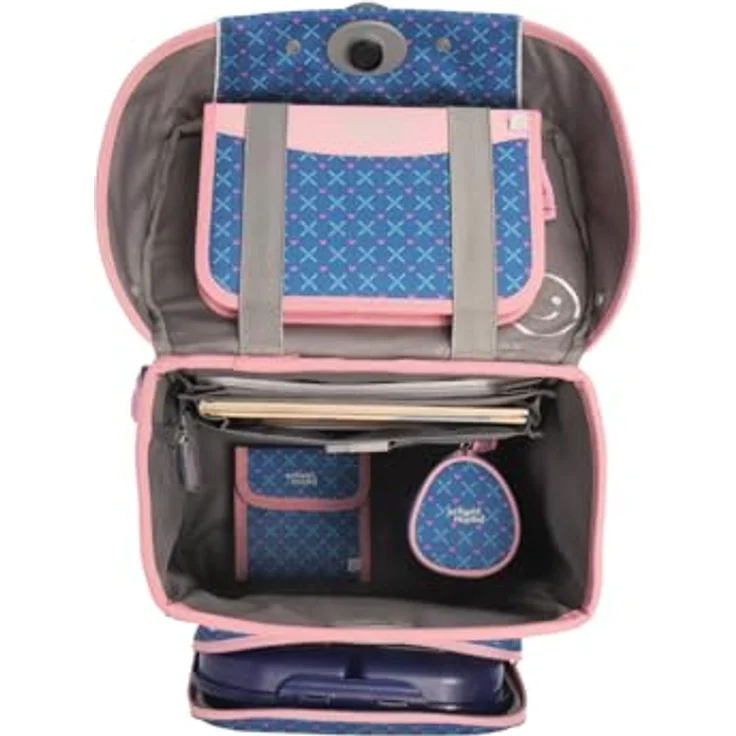 SCHOOL-MOOD® Champion Maxx Pro Mila Pferd, 7-tlg. Schulranzen Set mit ergonomischem Rückenpolster, Wasser- und Schmutzabweisend, 21 Liter Volumen – Bild 7