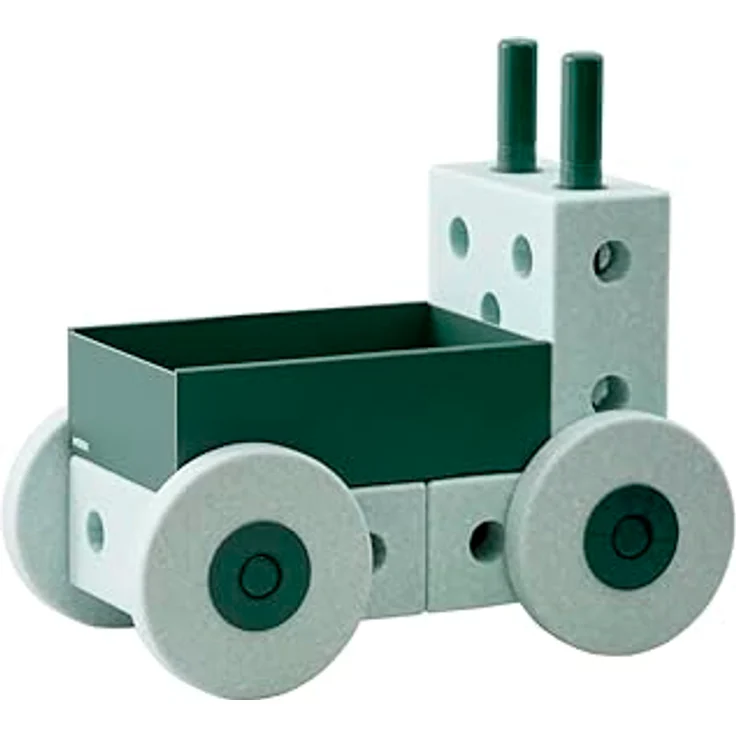 Modu 3-in-1 Lauflernwage, umbaubar zur Schubkarre oder Tritthocker, für Kinder ab 1 Jahr, 48 x 27 x 44 cm – Bild 1
