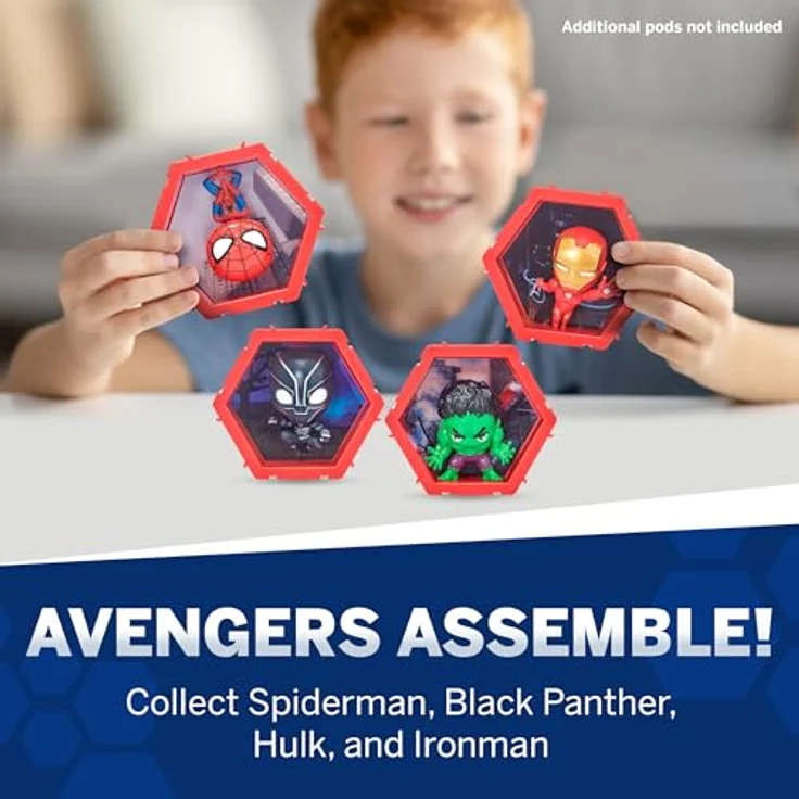 PODS 4D Marvel Hulk | Einzigartige, miteinander verbundene Sammelboble-Kopf-Figur, die aus ihrer Welt in Ihre | ausbricht | Wand- oder Regalanzeige | Marvel -Spielzeug und Geschenke | Serie 1 Nr. 412 – Bild 3