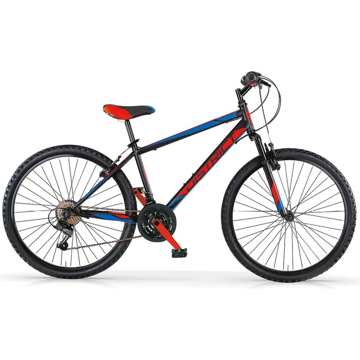MBM Mountainbike 26 Zoll, 18 Gang Kettenschaltung, V-Brakes, schwarz