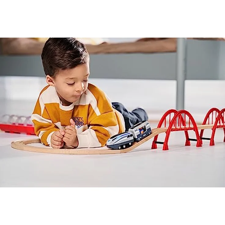 36003 BRIO Turbo-Zug - Batteriebetriebener Spielzeugzug für Kinder ab 3 Jahren - Preisvergleich – Bild 7