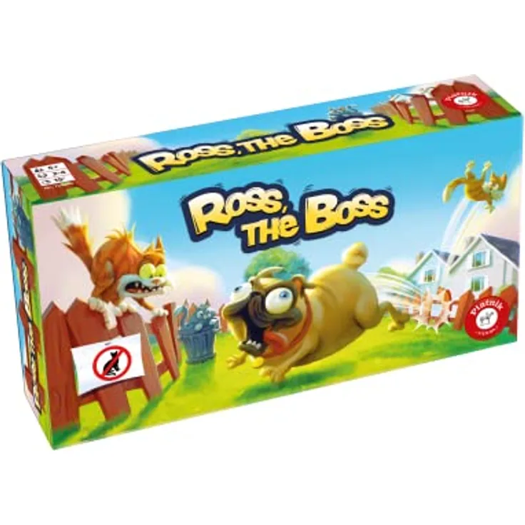 Piatnik 7253 Piatnik-7253-Ross, The Boss-EIN aufregendes Laufspiel für 2 bis 4 Personen ab 5 Jahren