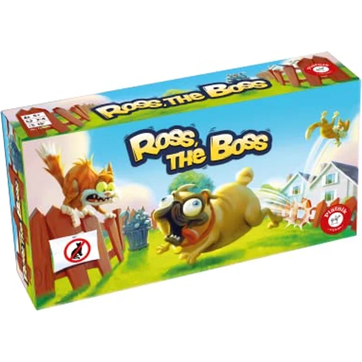 Piatnik 7253 Piatnik-7253-Ross, The Boss-EIN aufregendes Laufspiel für 2 bis 4 Personen ab 5 Jahren – Bild 1