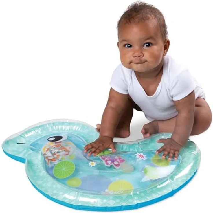 Playgro Wassermatte Baby, Aufblasbare Wasserspielmatte für sensorische Entwicklung, BPA-frei, ideal für 3-9 Monate – Bild 3