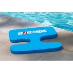 Sport-Thieme Aqua-Therapie-Schwimmsattel Hydro-Tone, Schwimmhilfe aus Spezialschaumstoff mit Vinyl-Ummantelung, 50x50x4 cm, blau