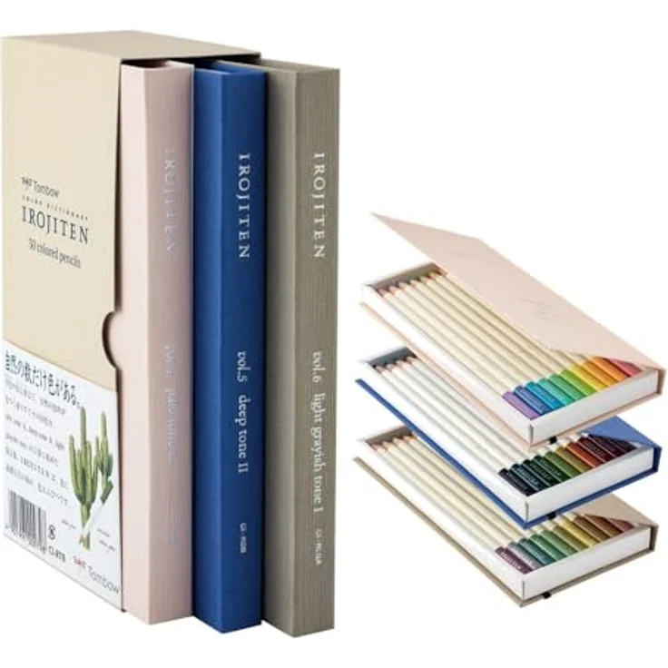 Tombow CI-RTB-30C Künstlerfarbstift Irojiten, Karton-Sammelbox mit 3 Sets, 30 Farben, 1 stück (30er Pack) – Bild 1