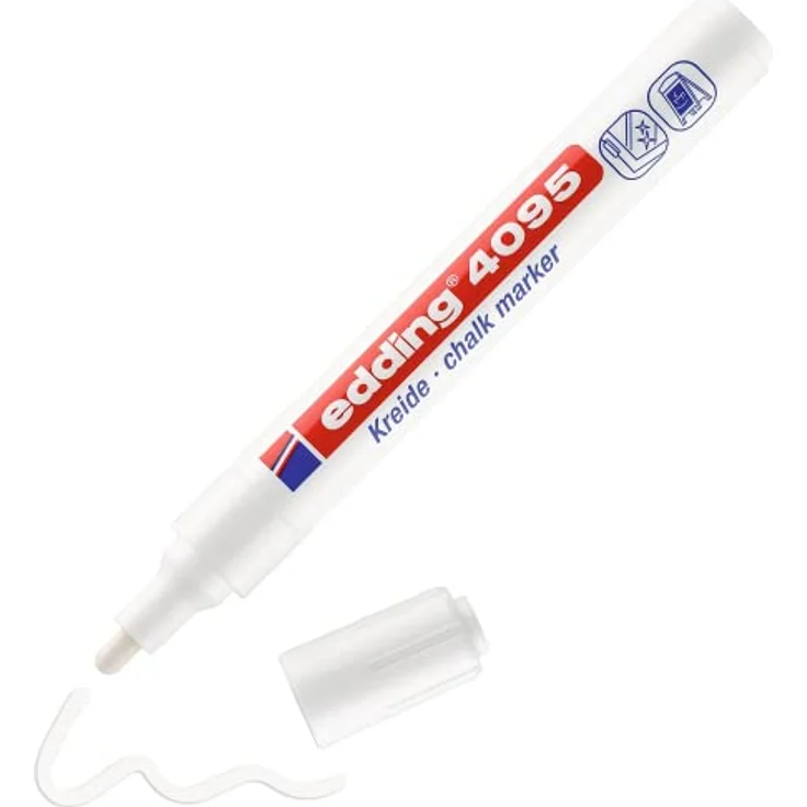 e-4095/1 BL Prof. Kreidemarker weiß – Bild 1