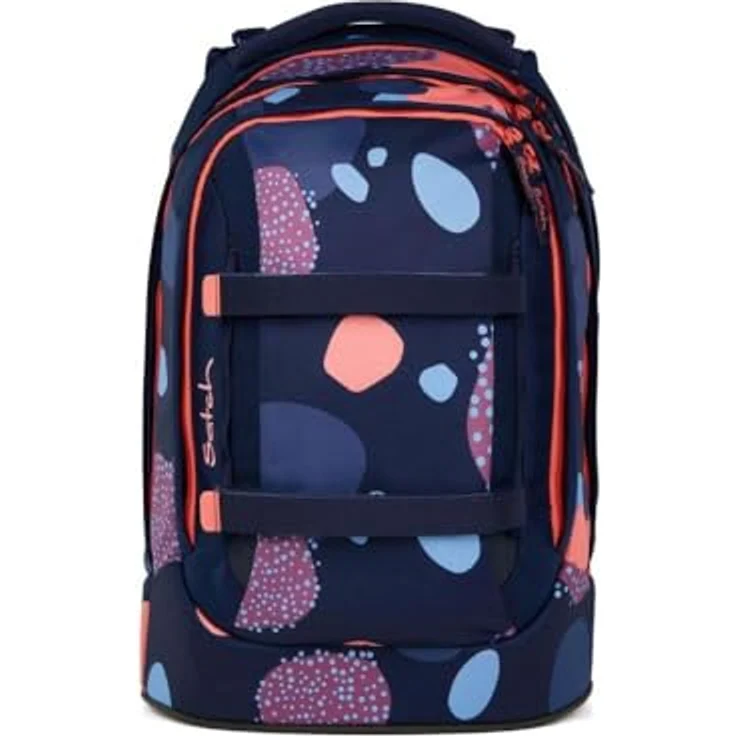 Satch Pack Schulrucksack Set 3tlg. inkl. Schlamperbox und Sportbeutel, 30 Liter Volumen, 3D Soft-Mesh Rückensystem, Coral Reef – Bild 2