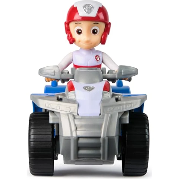 Spin Master PAW Patrol Ryder Spielzeug-Auto, 13 cm Rettungs-Quad aus recyceltem Kunststoff, inklusive Ryder-Figur – Bild 4