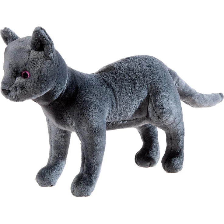 Heunec® Kuscheltier Die Schule der Magischen Tiere, Katze Karajan, 30 cm, GRS-zertifiziert und nachhaltig produziert