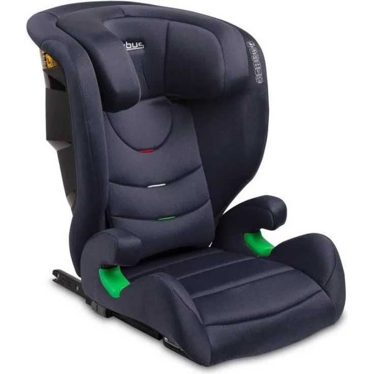 Caretero SEAT NIMBUS I-SIZE, Kindersitz für 4-12 Jahre (100-150 cm) mit Isofix, abnehmbare Rückenteil, Navy
